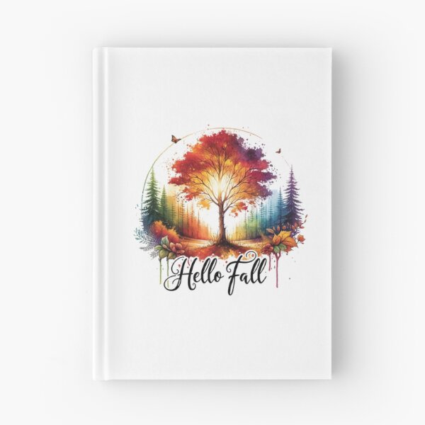 Item preview, Hello Fall – Watercolor Pumpkins & Autumn Blooms for Seasonal Apparel & Decor designed and sold by artedigital99.
