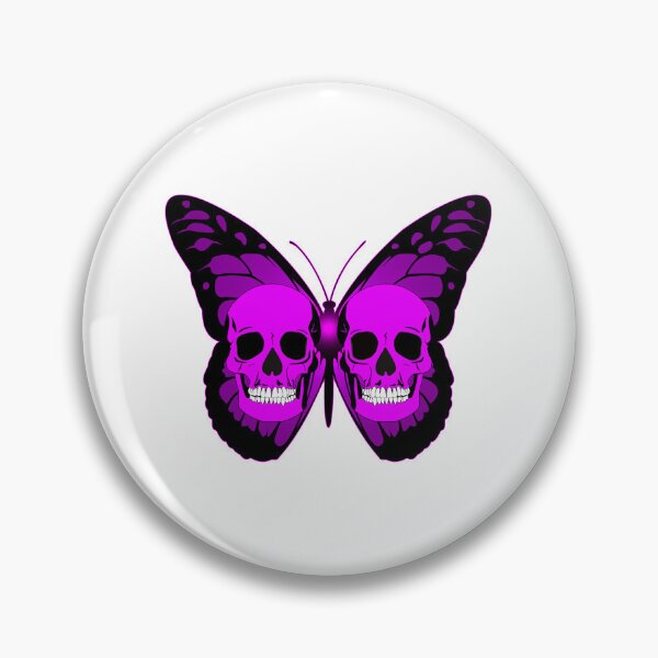Item preview, Skulls in butterfly designed and sold by DMFPRINTS.