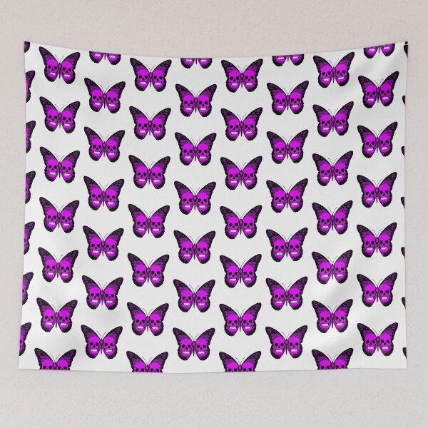 Item preview, Skulls in butterfly designed and sold by DMFPRINTS.