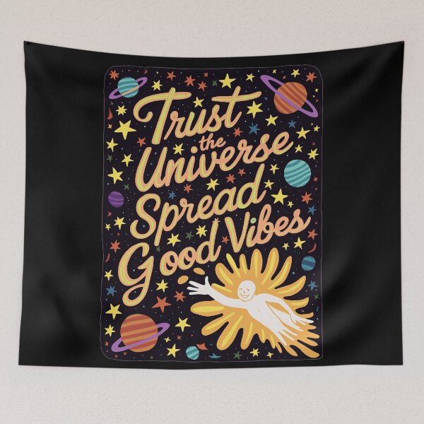 Item preview, Trust the Universe Cosmic T-Shirt" designed and sold by paulo silveira.