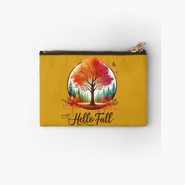 Item preview, Hello Fall – Watercolor Pumpkins & Autumn Blooms for Seasonal Apparel & Decor designed and sold by artedigital99.