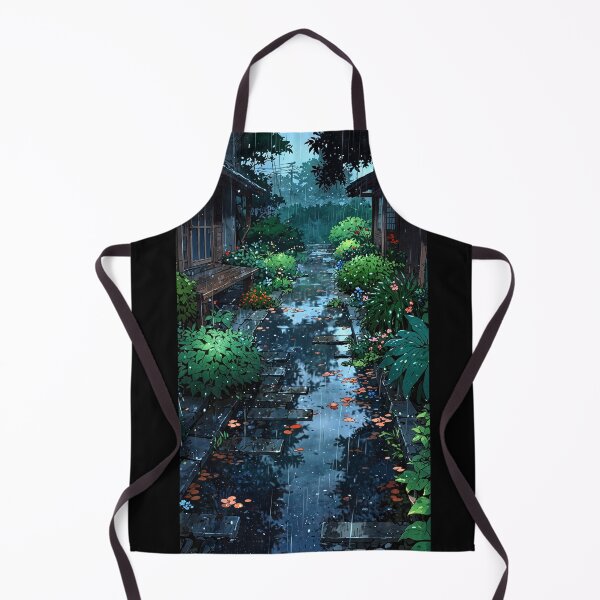 Item preview, Garden in the pouring rain. designed and sold by ArtCraftLab.