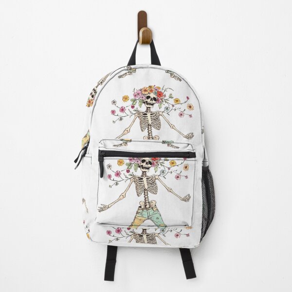 Item preview, Skeleton and Flowers designed and sold by Ninastudio789.