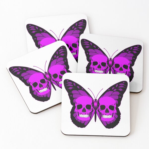 Item preview, Skulls in butterfly designed and sold by DMFPRINTS.