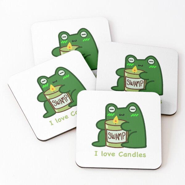 Item preview, I love candle cute froggy designed and sold by Arsenic-Arts.