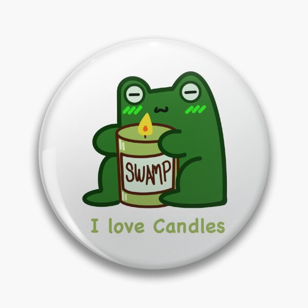 Item preview, I love candle cute froggy designed and sold by Arsenic-Arts.