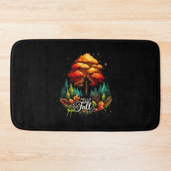 Item preview, Hello Fall – Watercolor Pumpkins & Autumn Blooms for Seasonal Apparel & Decor designed and sold by artedigital99.