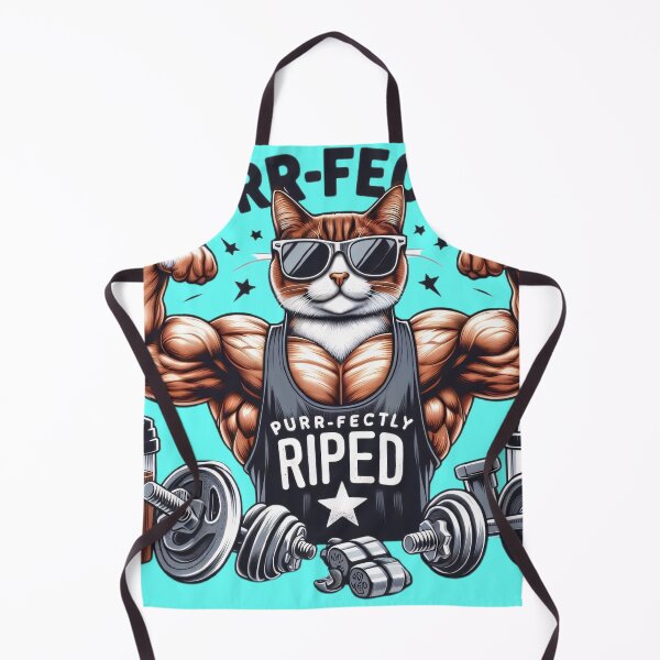 Item preview, Gym Cat designed and sold by BugiDesignArt.