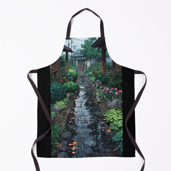 Item preview, Garden in the pouring rain. designed and sold by ArtCraftLab.