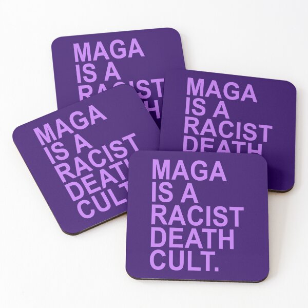 Item preview, Maga is a Racist Death Cult - Lavender designed and sold by Thelittlelord.