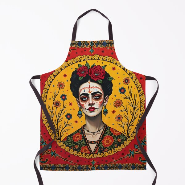 Item preview, Frida Kahlo. Catrina, Dia de los Muertos, Mexico. designed and sold by SoniaSarkali.