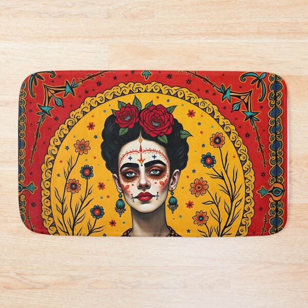 Item preview, Frida Kahlo. Catrina, Dia de los Muertos, Mexico. designed and sold by SoniaSarkali.