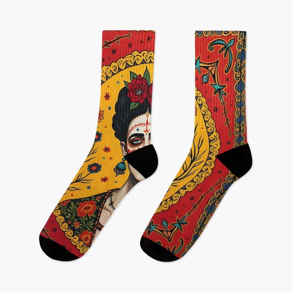 Item preview, Frida Kahlo. Catrina, Dia de los Muertos, Mexico. designed and sold by SoniaSarkali.