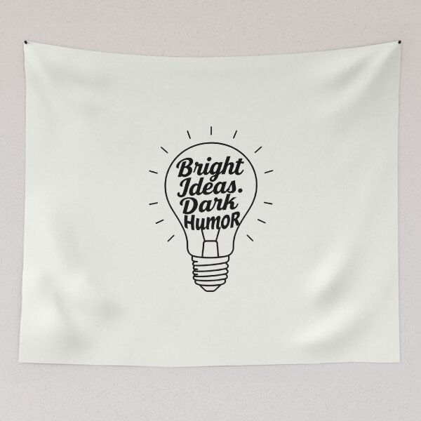 Item preview, Bright ideas, dark humor designed and sold by Bratak.