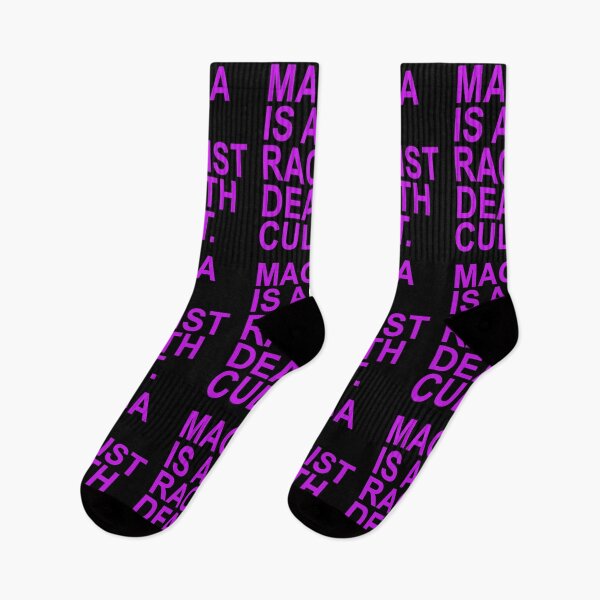 Item preview, Maga is a Racist Death Cult - Violet designed and sold by Thelittlelord.