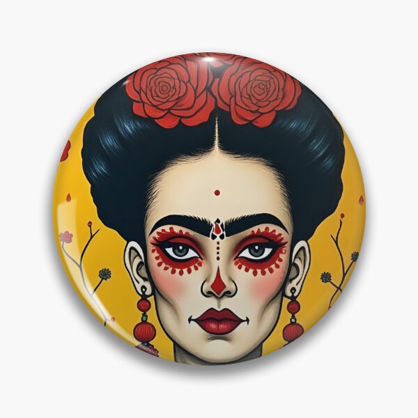 Item preview, Frida Kahlo. Catrina, Dia de los Muertos, Mexico. designed and sold by SoniaSarkali.