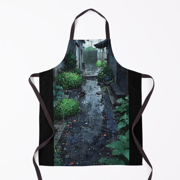 Item preview, Garden in the pouring rain. designed and sold by ArtCraftLab.