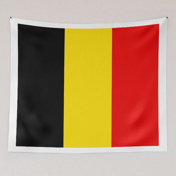 Item preview, Belgium Flag Print: Unity and Heritage designed and sold by communedesigns.