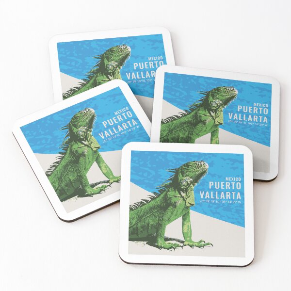 Artikelvorschau, Tropische Begegnung: Puerto Vallarta Iguana entworfen und verkauft von Mundivagant Designs.