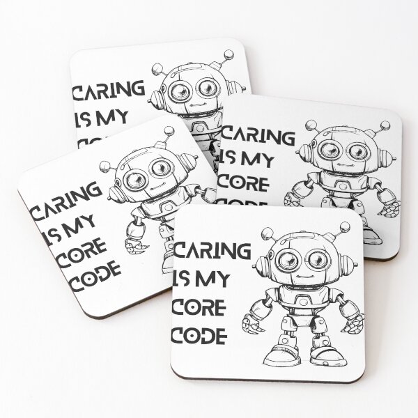 Item preview, Cute Robot with Funny Quote designed and sold by Art Buffalo.