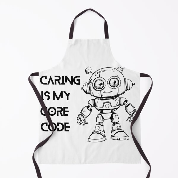 Aperçu de l'œuvre Robot mignon avec une citation amusante créée et vendue par Art Buffalo.