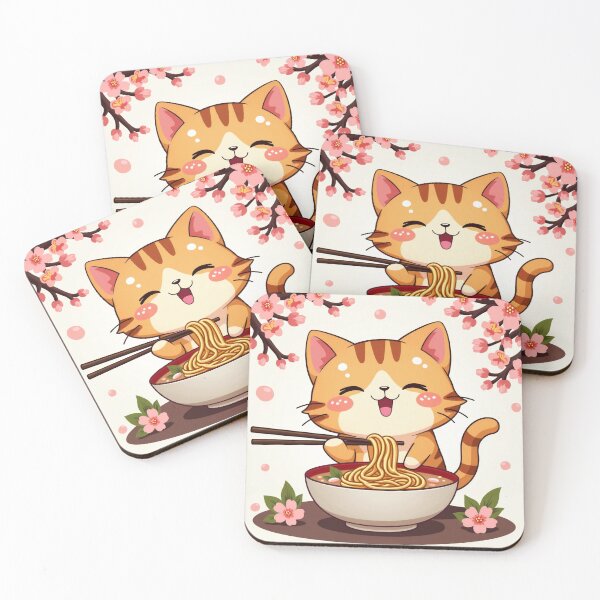 Item preview, ramen cat  designed and sold by jkrphoto.