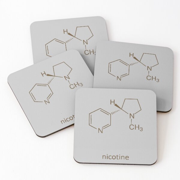 Item preview, Nicotine - The Addictive Molecule designed and sold by Numbers-Art.