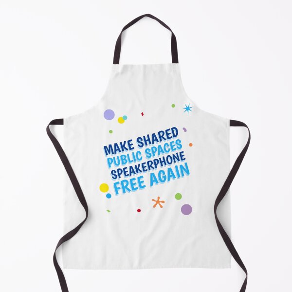 Item preview, Make Shared Public Spaces Speakerphone Free Again designed and sold by GuesthozGraphix.