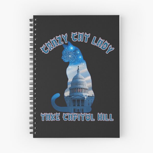 Item preview, Crazy Cat Lady Takes Capitol Hill: Victory On The Horizon designed and sold by elynne9.