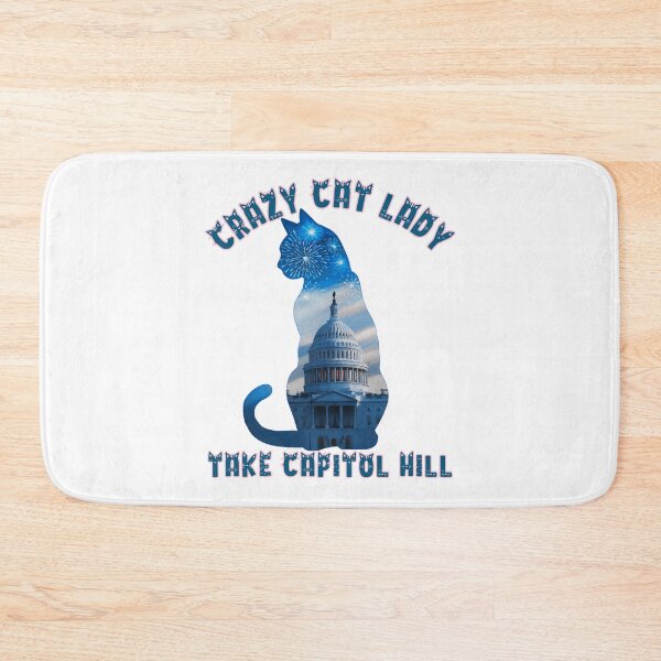 Item preview, Crazy Cat Lady Takes Capitol Hill: Victory On The Horizon designed and sold by elynne9.