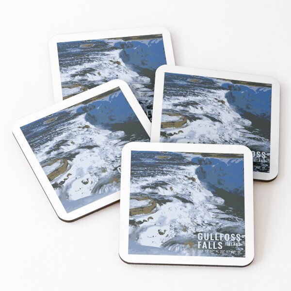 Item preview, Frozen Majesty: Gullfoss Falls designed and sold by Mundivagant Designs.