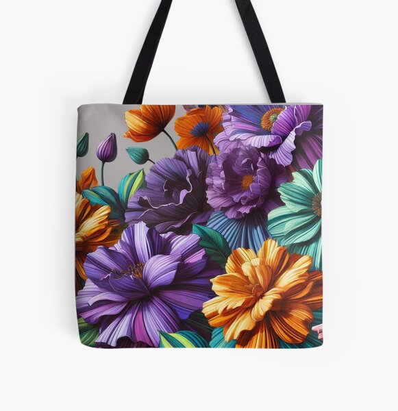 Item preview, Bold Vibrant and Vivid Floral Pattern designed and sold by johnnie2749.