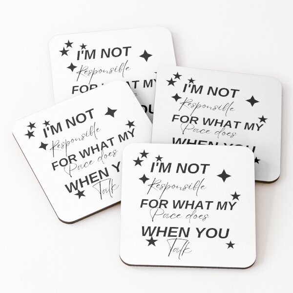 Item preview, "Humorous Pace Reaction – I'm Not Responsible for My Pace" designed and sold by Selinepop.