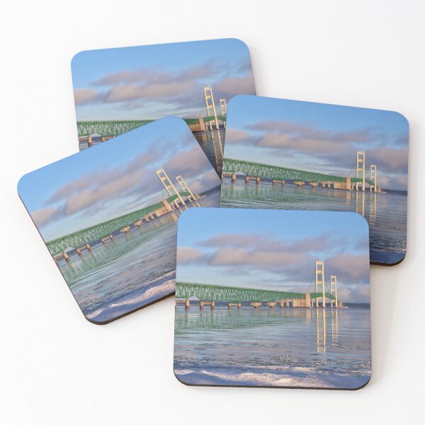 Item preview, Mackinac Bridge “Reflection” designed and sold by WOTWPhotography.