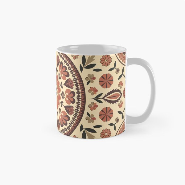 Item preview, Elegant Folk Art Pattern designed and sold by FatGiantCat.