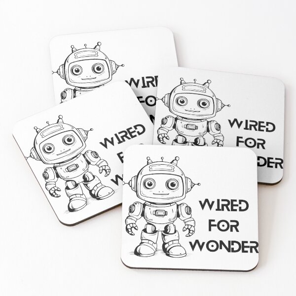 Item preview, Cute Robot with Funny Quote designed and sold by Art Buffalo.
