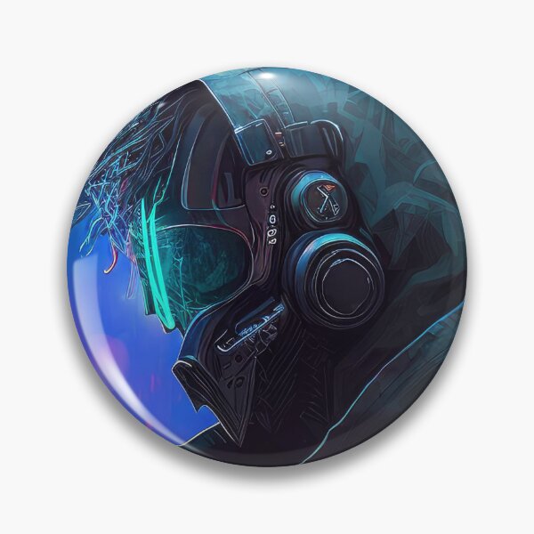 Item preview, Cyberpunk Crusader Neon designed and sold by aiko-art.