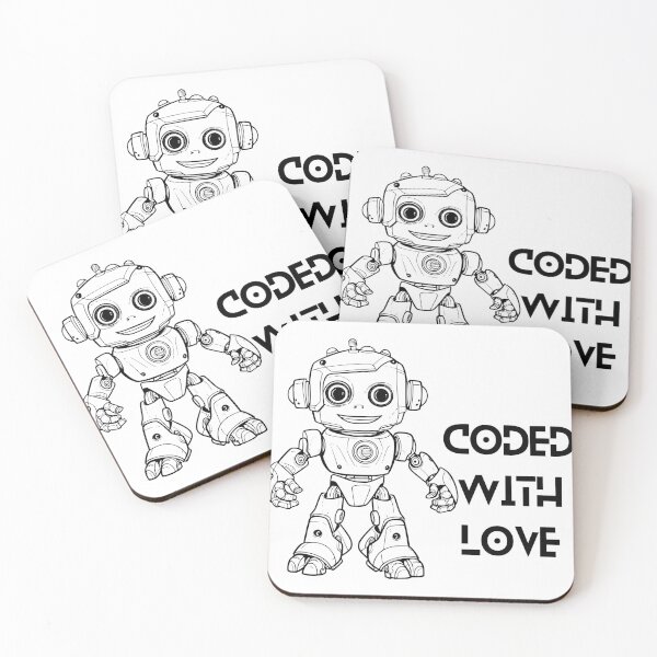Item preview, Lindo robot con frase divertida designed and sold by Art Buffalo.
