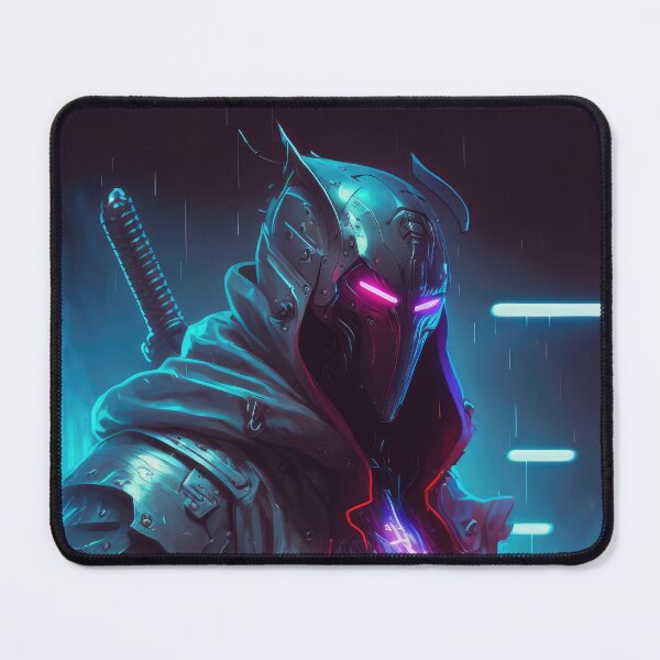 Item preview, Cyberpunk Crusader Neon designed and sold by aiko-art.