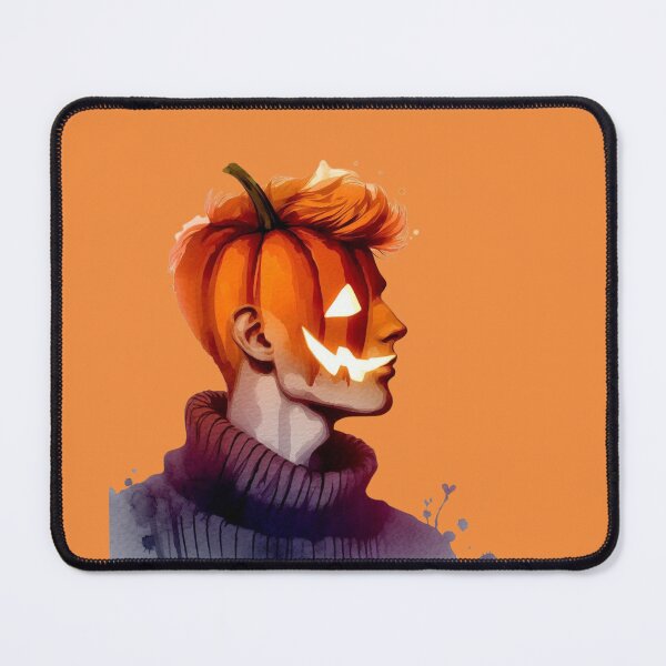Item preview, Pumpkin Head Guy at Halloween, Water Color Style designed and sold by Gaborai.
