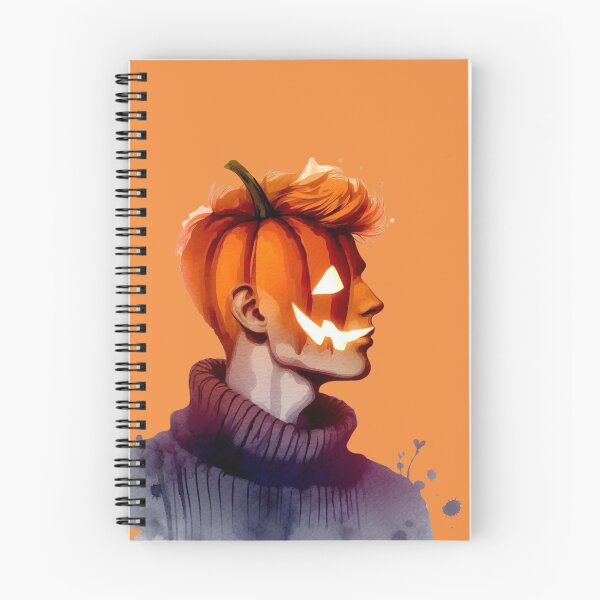 Item preview, Pumpkin Head Guy at Halloween, Water Color Style designed and sold by Gaborai.