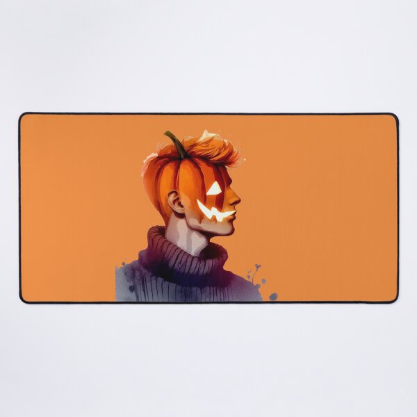 Item preview, Pumpkin Head Guy at Halloween, Water Color Style designed and sold by Gaborai.