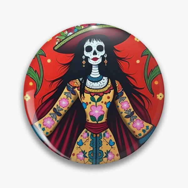 Item preview, Catrina. Dia de los Muertos, Mexico. designed and sold by SoniaSarkali.