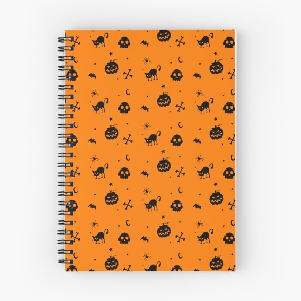 Item preview, Orange Background Halloween Pattern designed and sold by edsantos-dg.