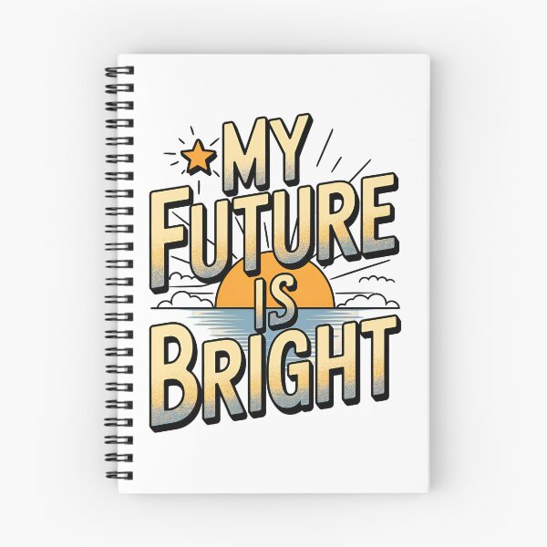 Item preview, t-shirt design about my future background white designed and sold by George203.