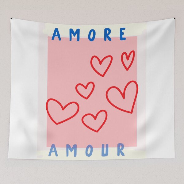Item preview, Amore Heart French Valentine designed and sold by bowsbotanicals.