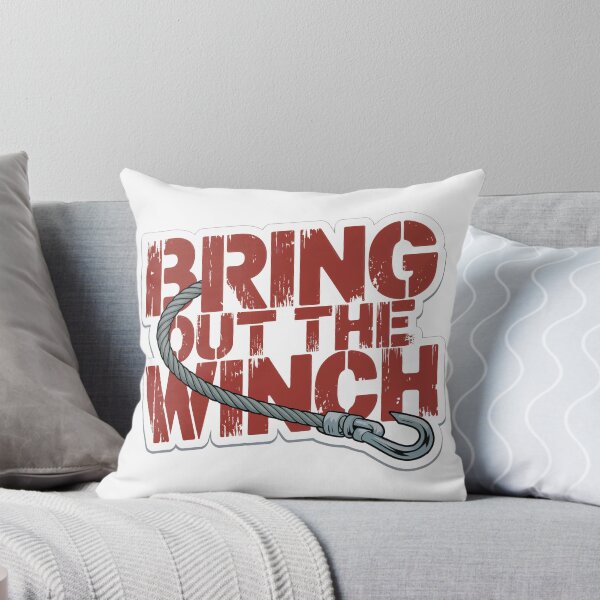 Item preview, Bring Out the Winch Sticker for Off-Road Adventures designed and sold by carshapes.