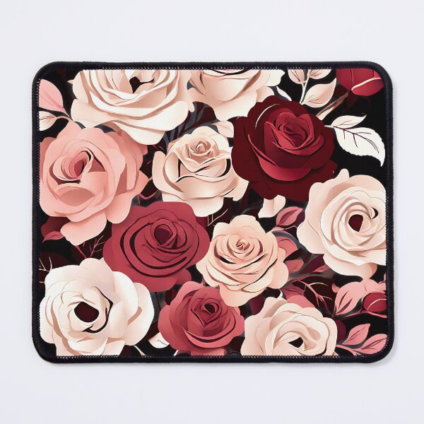 Item preview, A vintage-inspired pattern with roses designed and sold by Tchoice.