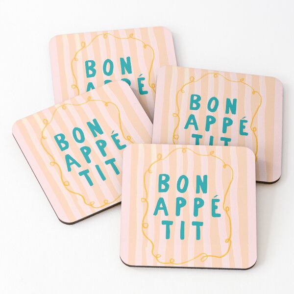 Item preview, Bon Appetit French Girly Illustration designed and sold by bowsbotanicals.