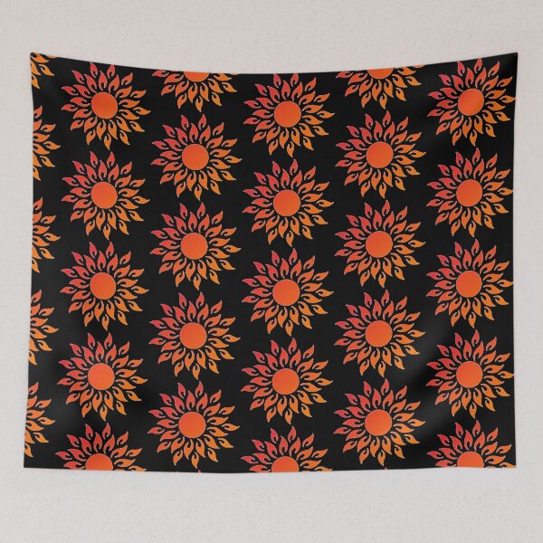 Item preview, Flaming Sun! Happiness in the Sun for All designed and sold by SSustainable.
